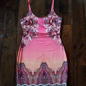 VENUS Bohemian Print Dress